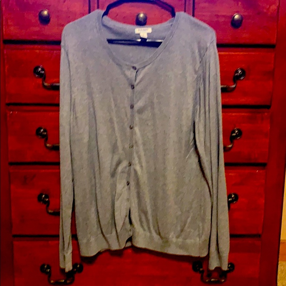 Gray Old Navy cardigan size XL